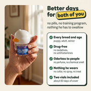 Better days for both of you, drug free and odorless to people