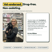 Vet endorsed and drug free, reviewed by Dr. Amy Williams, Doctor of Veterinary Medicine