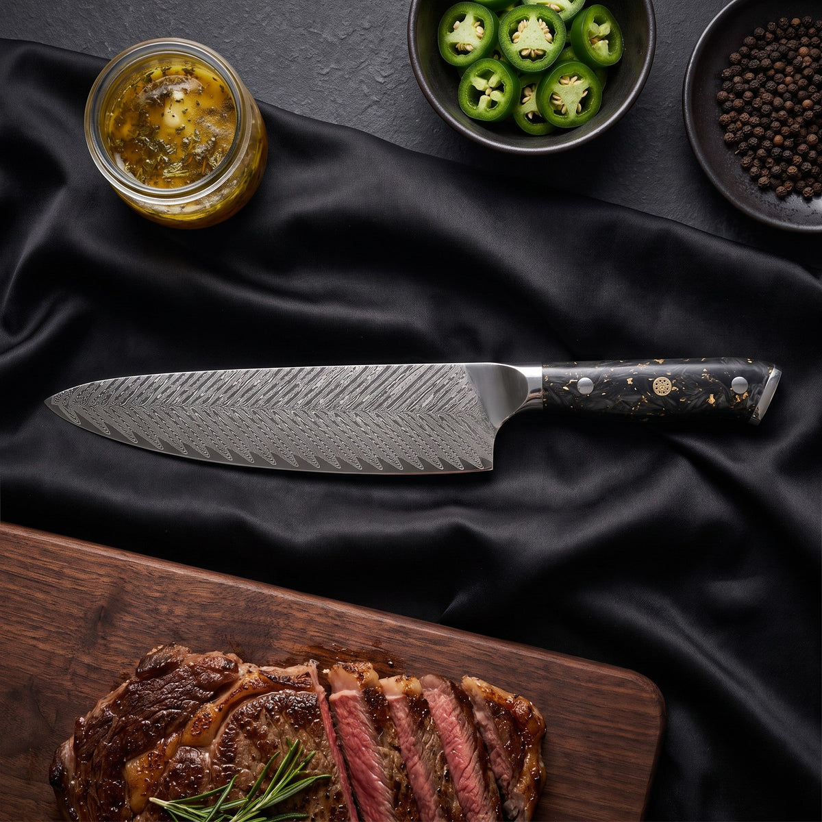 Kinpaku Gyuto Chef Knife