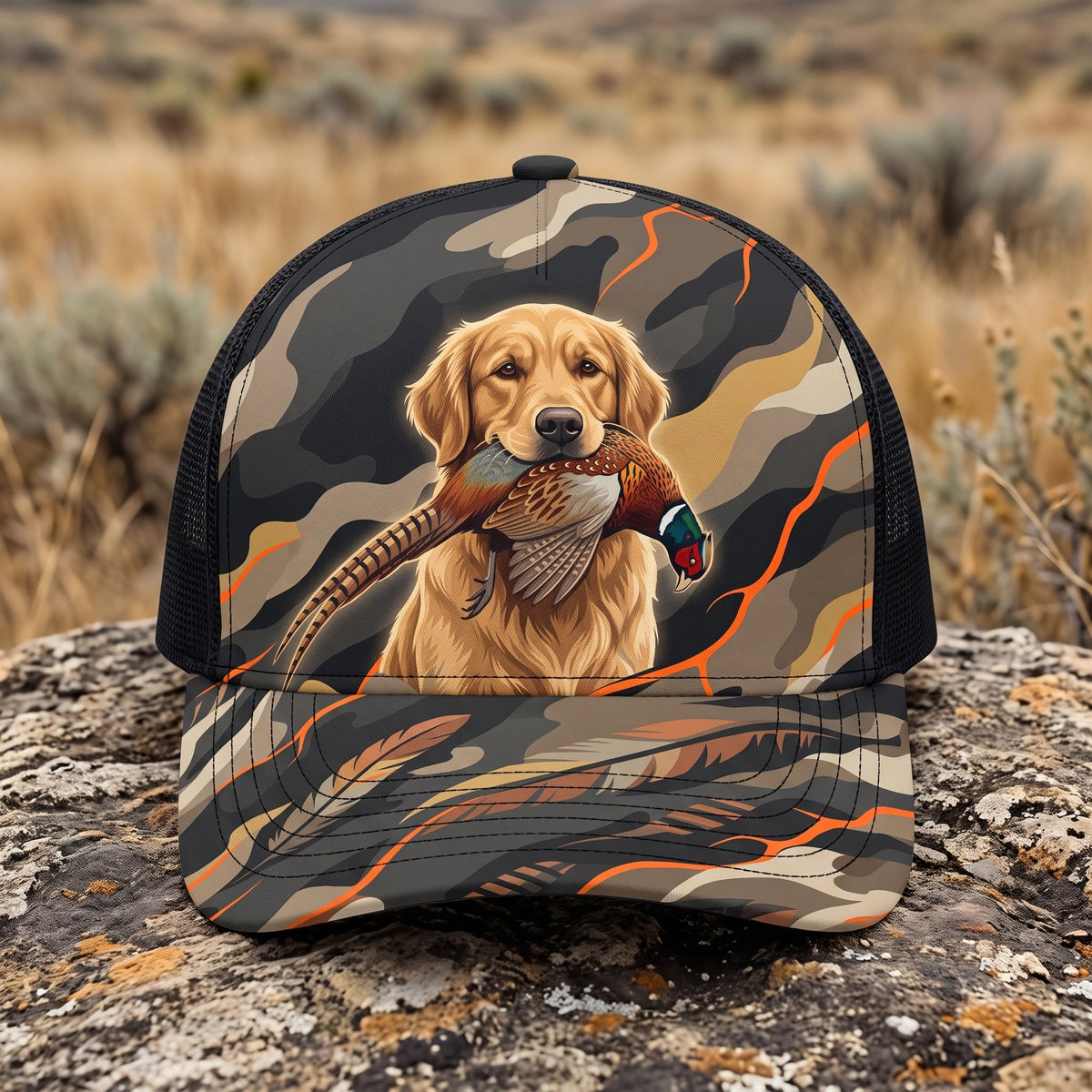 Upland Pheasant Hunting - Mesh Cap UPHMC1007