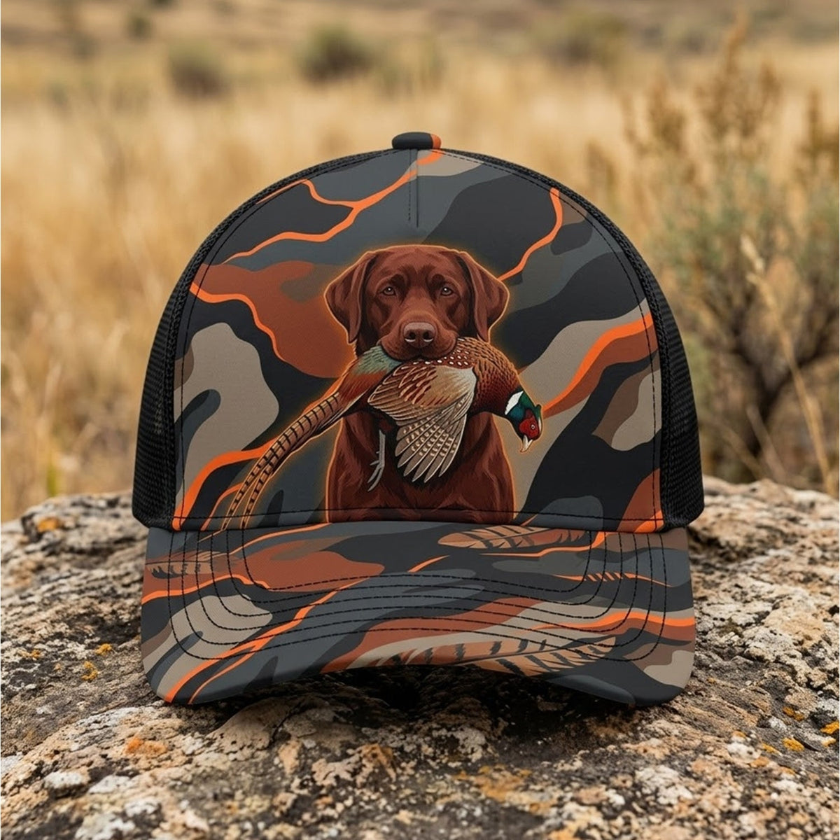 Upland Pheasant Hunting - Mesh Cap UPHMC1007