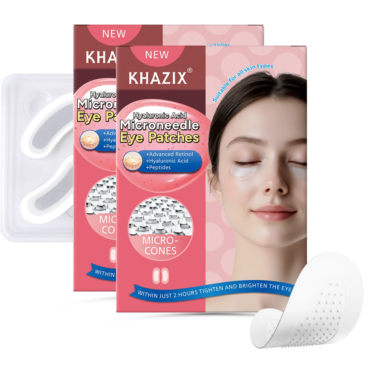 Relvie Microneedle Eye Patch (1 Pair)