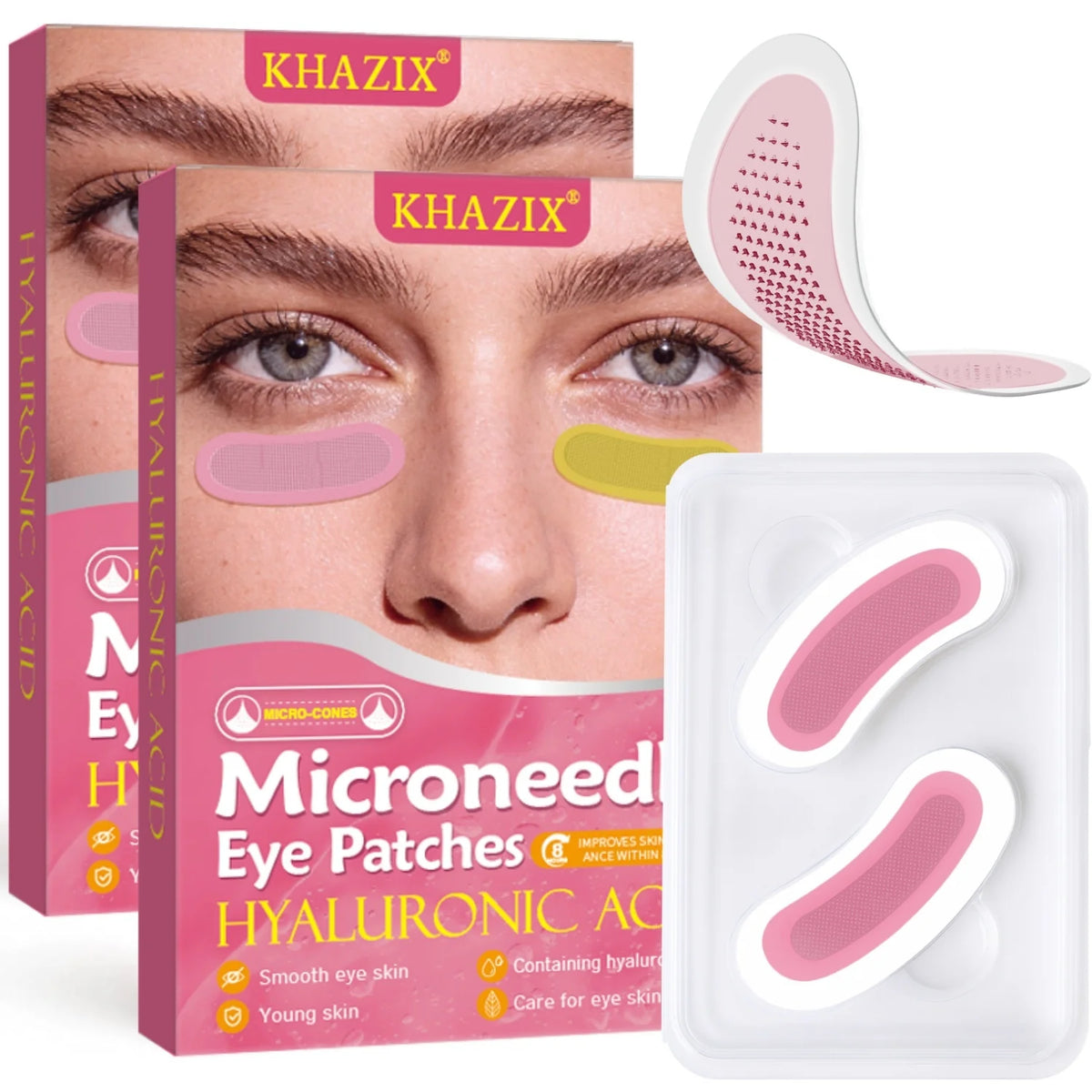 Relvie Microneedle Eye Patch (1 Pair)