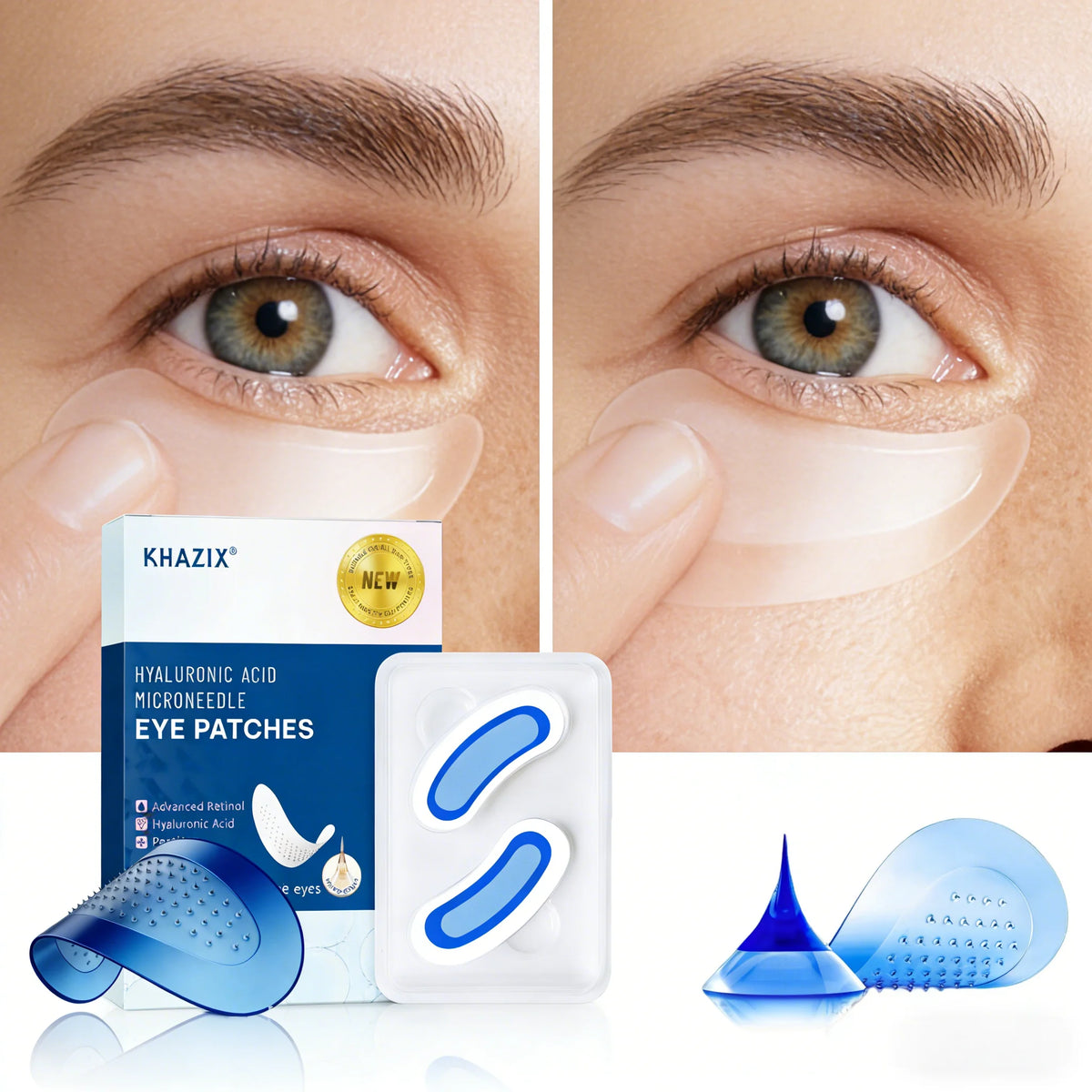 Relvie Microneedle Eye Patch (1 Pair)