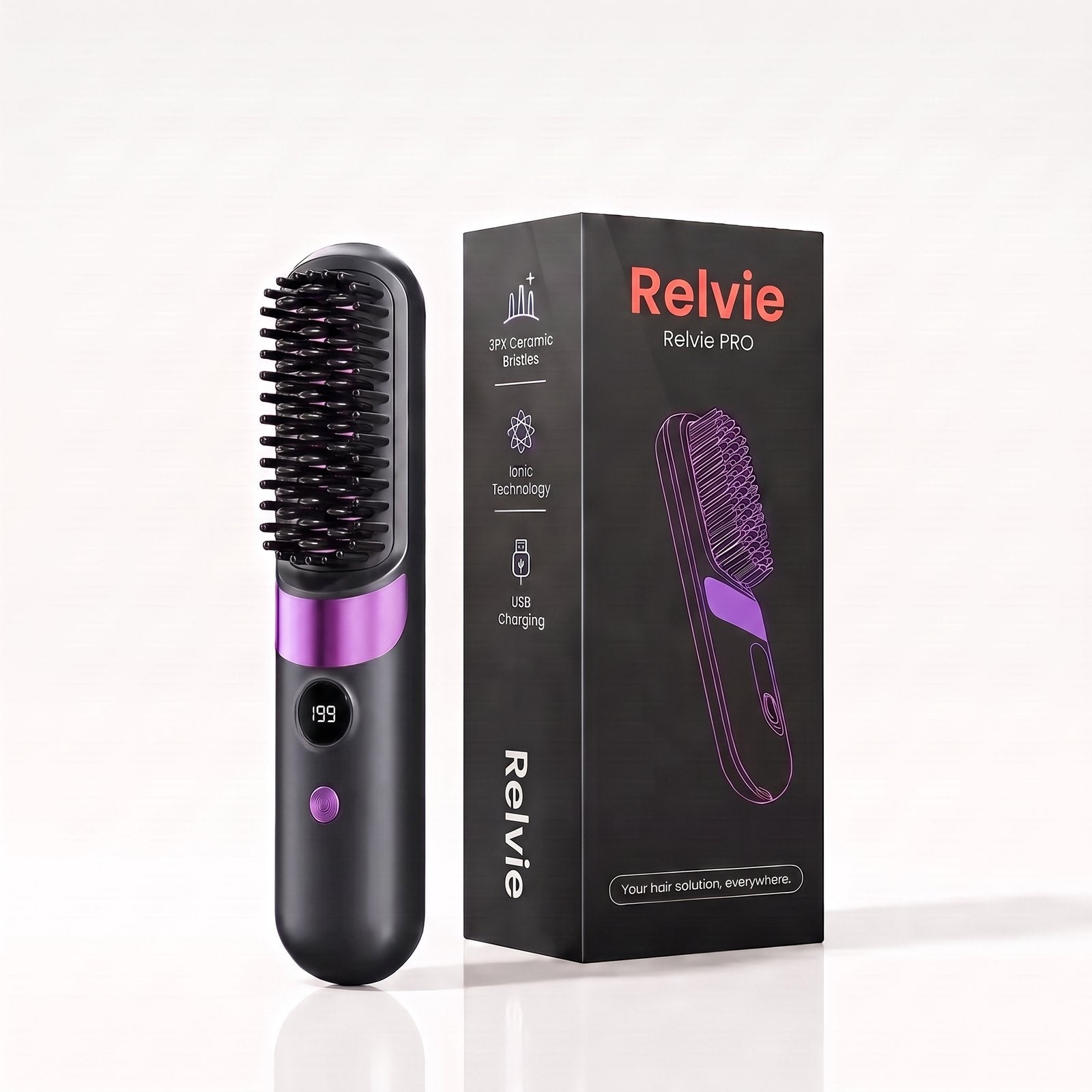 Relvie PRO packshot Black