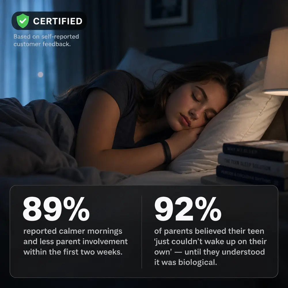 Relvie Wake Up Band For Kids and Teens