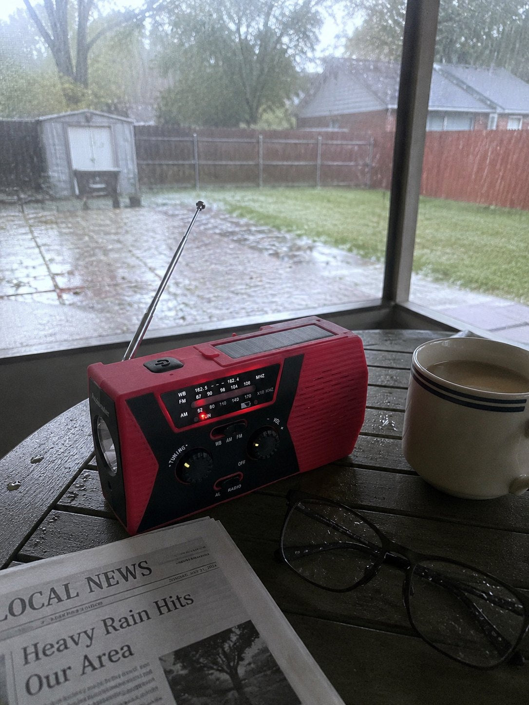 Customer photo of the RELVIE-R1 outdoors