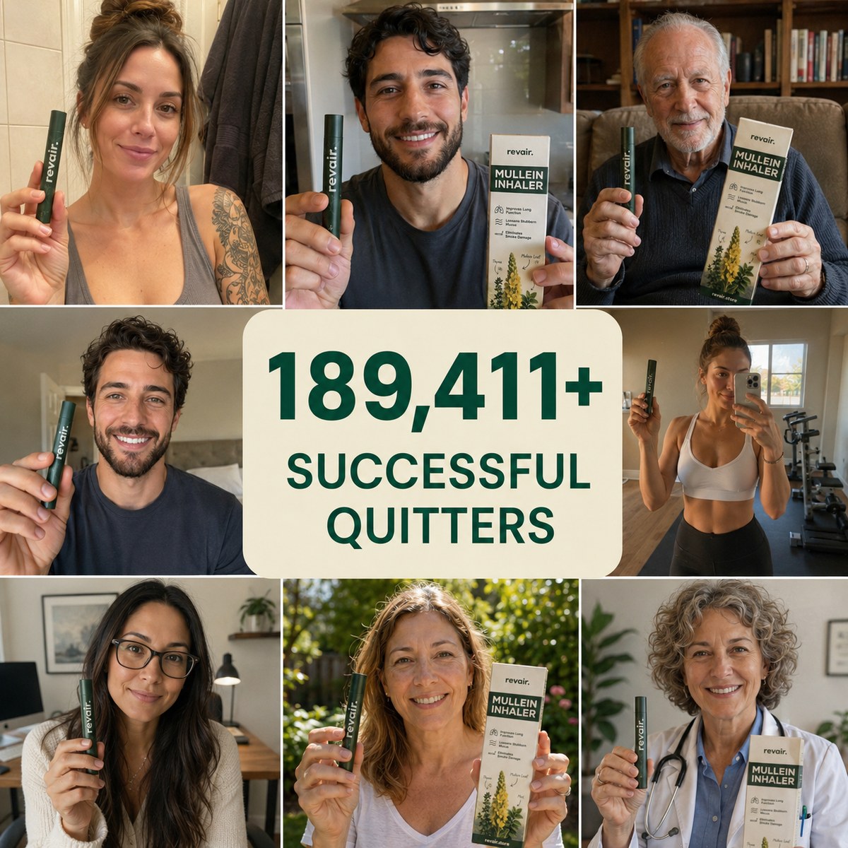 Relvie Mullein Inhaler Smokers