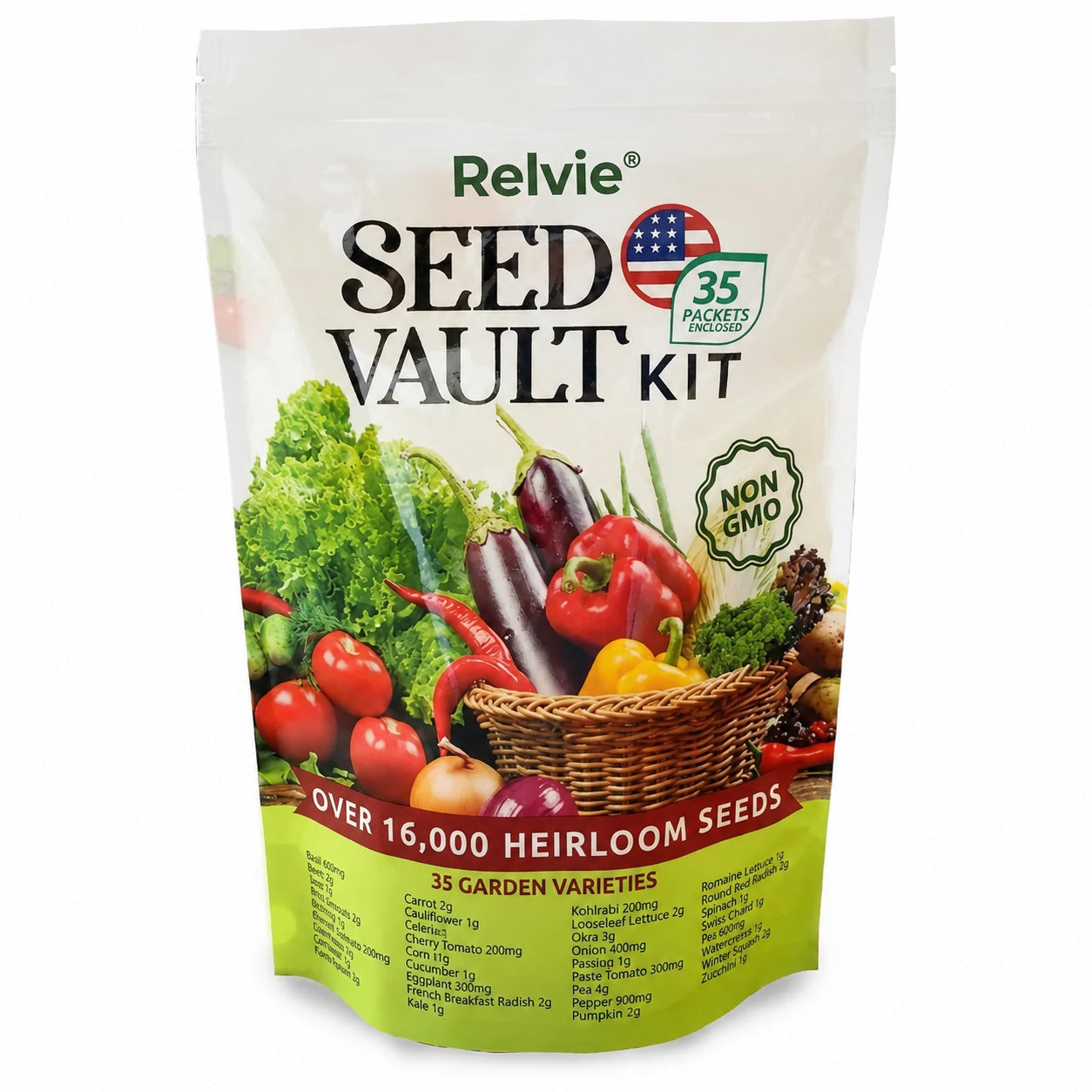 Relvie® Survival Seed Vault