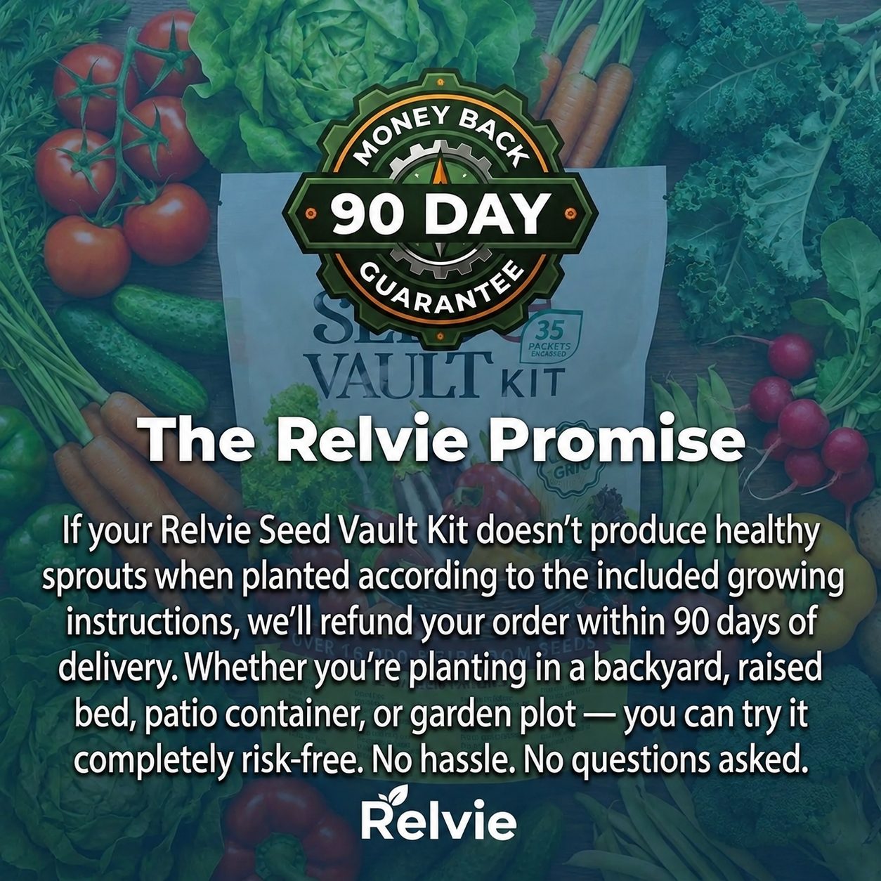Relvie® Survival Seed Vault