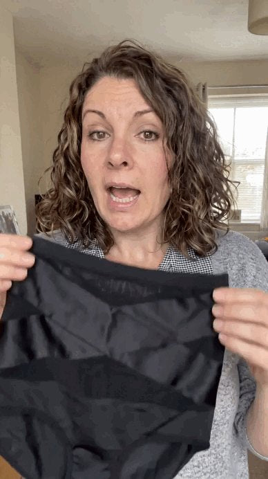 Real customer with the black Relvie Sculpt Brief